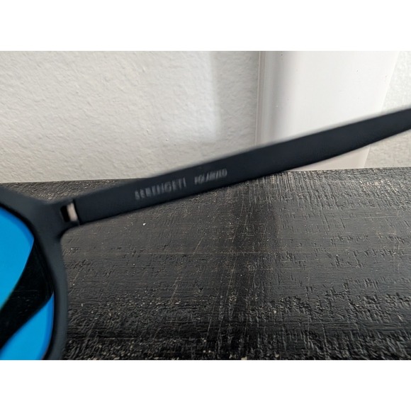 SERENGETI Bellemon POLARIZED Sunglasses Blue/Spirit Blue Drivers SS534005 Italy - Picture 10 of 13